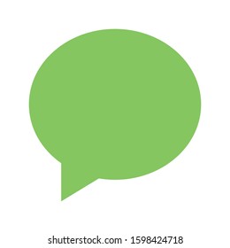Speech Icon for Message and Comment