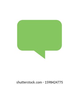 Speech Icon for Message and Comment