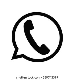 speech icon. One of set web icons