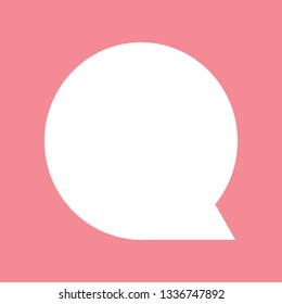 Speech icon vector