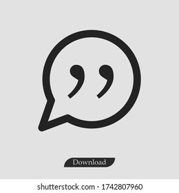 Speech icon vector eps 10