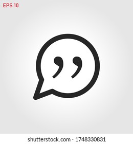 Speech icon vector eps 10