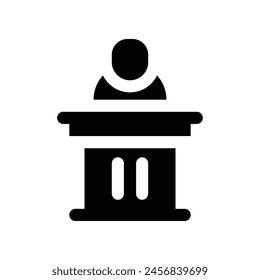 Vector de glifo para tu Sitio web, móvil, presentación y diseño de logo.