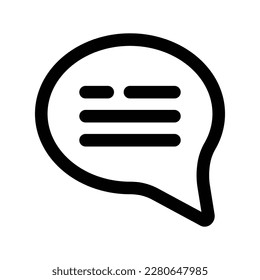 Speech icon vector ilustration text bubble