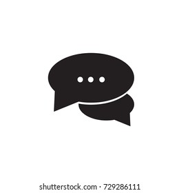 Speech Quote Icon. Vector. Illustration. 
