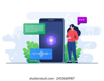 Speech recognition, Convert online voice messages into text using artificial intelligence online bot, Voice message, Online voice assistant