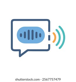 Speech Recognition Icon for Voice Commands