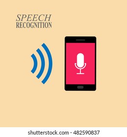 Speech Recognition Technology Illustration 