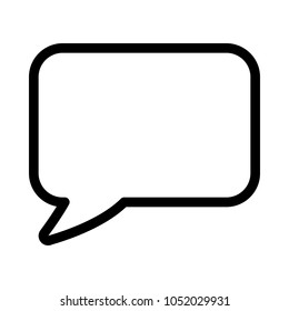 Speech Square Bubble