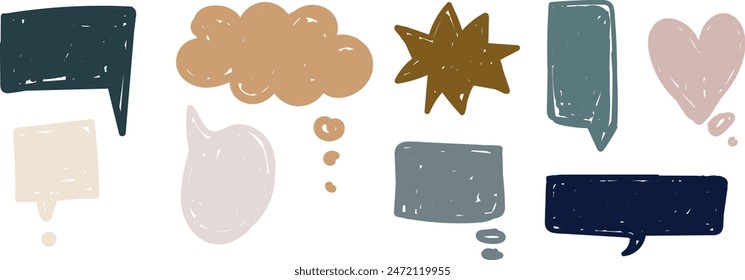 voz y conversación, arte de burbujas de chat. Ruido de mensajes, Idea de conexión de red. Fondo Abstractas de Vector. Comunicación de medios sociales, discusión, concepto, voz, blogueo. globo de voz, burbuja de chat