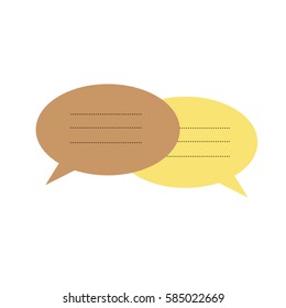 Speech Talk icons symbol