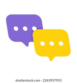 speech text box with three dots Conversation concept to exchange ideas.