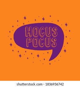 Speech text lable halloween holiday set. Collection design decoration name designation. Vector illustration.