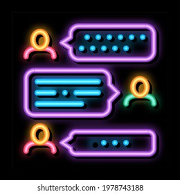 Speech Therapy neon light sign vector. Glowing bright icon Speech Therapy sign. transparent symbol illustration