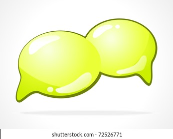 Speech And Thought Bubbles. Visit my portfolio for big collection of thought bubbles