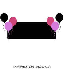 Speech vector balloon text box 