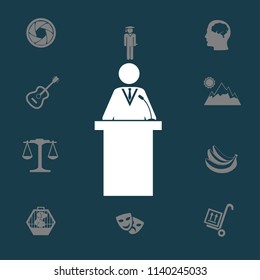 speech  vector icon