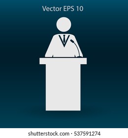 speech  vector icon