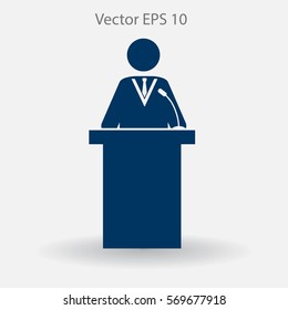 speech  vector icon