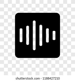 Speech vector icon isolated on transparent background, Speech transparency logo concept