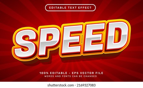 speed 3d text effect and editable text effect