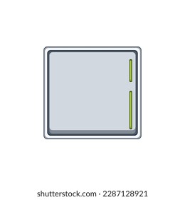 dibujos animados de módem de velocidad 5g. tecnología de internet, señal de módem 5g de velocidad inalámbrica de datos. ilustración vectorial de símbolo aislado