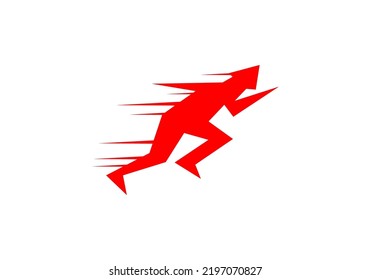 Speed Abstract Logo simple unique design