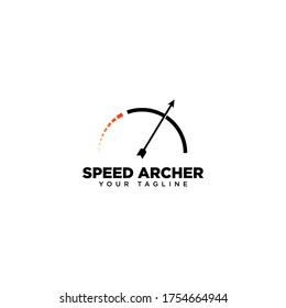 Speed Archer Logo Design Template