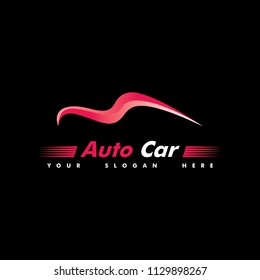 speed Auto car Logo Template vector icon