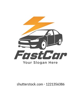 speed Auto car Logo Template vector illustration icon design. Fast Car Logo.