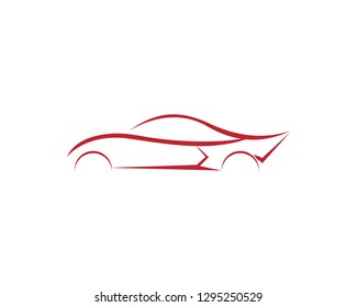 Speed Auto Car Logo Template Icon Stock Vector (Royalty Free) 1295250529