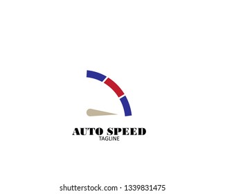 Speed Auto Car Logo Template vector illustration icon design - Vector
