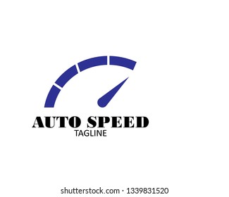 Speed Auto Car Logo Template vector illustration icon design - Vector
