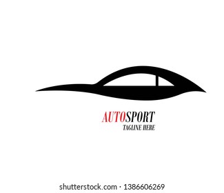 Speed auto car logo template - Vector
