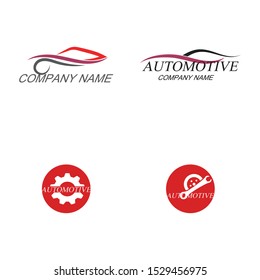 speed Auto car Logo Template vector icon