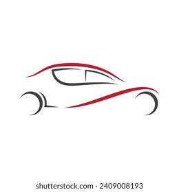 Auto Auto-Logo-Vorlage, Vektorgrafik-Design