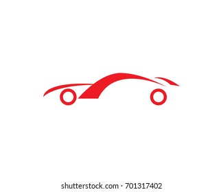 Fast Moving Racing Car Silhouette Vector Stock Vector (Royalty Free ...