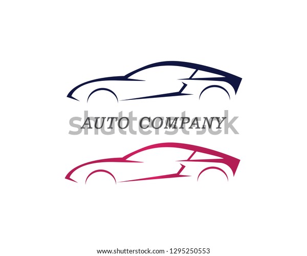 Speed auto Car logo\
template icon design