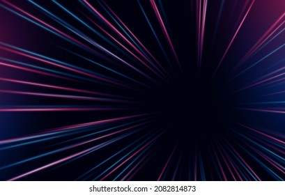 speed background radial light rays zoom