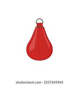 Speed Bag, Sport Equipment Vector Illustration Isolated