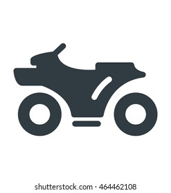 Speed Bike Colored Vector Icon