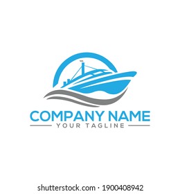 Speed boat logo Royalty Speed Boat Vector Boat Logo Maker Abstract 