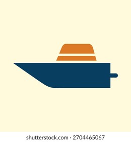 Speed Boat smart trendy vector glorious amazing design useful Illustration colorful background.eps