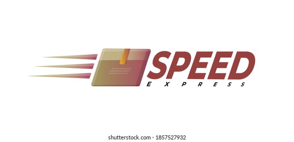 Speed Box Icon Logo Design Element