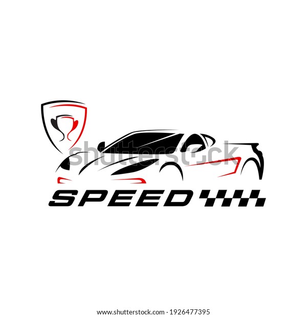 Speed car automotive logo\
free
