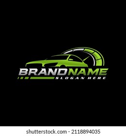 speed car automotive  logo template, very suitable for automotive companies