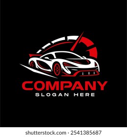 Speed Car Logo Design, Creative Logo Vector, Free Download