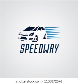 Speed Car Logo Design Template