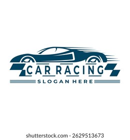 Speed Car logo design vector template. Fast car logo design icon vector