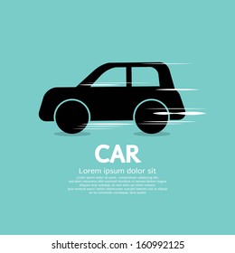 Speed Car Vector Illustration EPS10